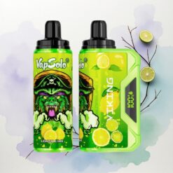 VapSolo VIKING 12000 Puffs Citrom Lime Típus-C 22ml Nikotin