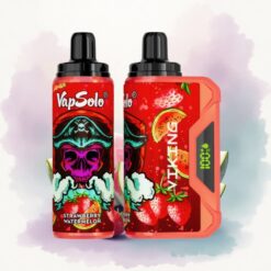 VapSolo VIKING 12000 Puffs Eper Dinnye 22ml Nikotin