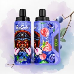 VapSolo VIKING 12000 Puffs Áfonya Málna 22ml Nikotin