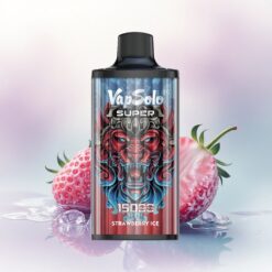 Vapsolo Super 15000 Puffs Eper Jég 850mAh 40ml