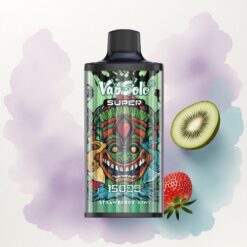 Vapsolo Super 15000 Puffs Eper Kivi 40ml Nikotin 850mAh