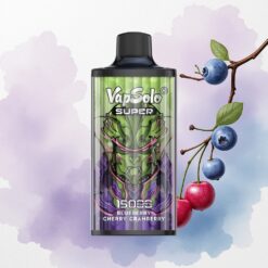 Vapsolo Super 15000 Puffs Áfonya Cseresznye Áfonya 40ml 850mAh