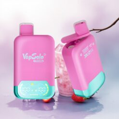 Vapsolo Twins 20000 Puffs Eper Málna Cseresznye Jég & Szőlő Jég 40 ml Nikotin