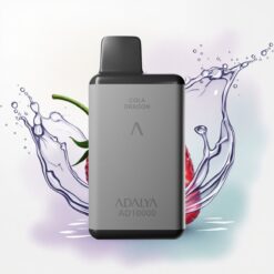 Adalya AD 10000 Puffs Eper fröccsenés 650 mAh alumínium cső