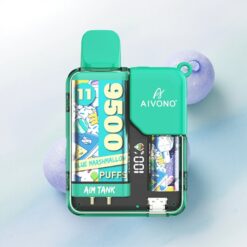 Aivono Aim Tank 9500 Puffs Kék Mályva 650mAh 18ml Nikotin