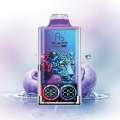 Fumot Leopard 40K Puffs Áfonya Jégen 5% Nikotin 700mAh Kettős Háló