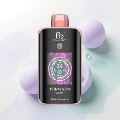 Fumot Tornado 25000 Puffs Fehér Nyálka Jég 700mAh 20ml 5% nikotin