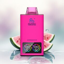 Fumot Tornado 35000 Puffs Görögdinnye Jég Dual Mesh Coil 15ml E-juice 700mAh