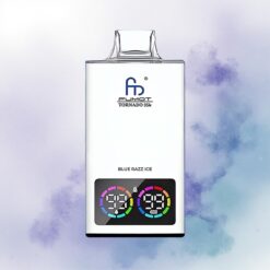 Fumot Tornado 35000 Puffs Kék Málna Jég Dual Mesh Coil 15ml E-liquiddel 700mAh Akkumulátor