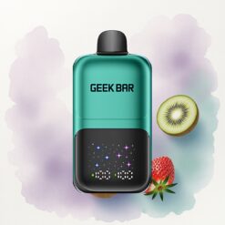 GEEK BAR 2GO 20ml 50000 Puffs Epres & Kivi Interaktív Nagy Kijelző 5% Nikotin Újratölthető