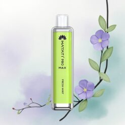 Hayati Pro Max 4000 Puffs Friss Borsmenta Kettős 1.1 Ohm Hálós Tekercselés 1400mAh