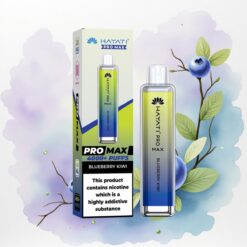 Hayati Pro Max 4000 Puffs Áfonya-Kivi 2% Nikotin 1400mAh