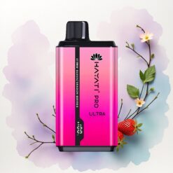 Hayati Pro Ultra 15000 Puffs Eper Guava Sárkánybogyók 850mAh 2% nikotin