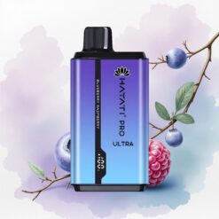 Hayati Pro Ultra 15000 Puffs Áfonya Málna 850mAh 2% nikotin