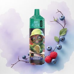 JNR Alien 10000 Áfonya Savanyú Málna 850mAh 20ml