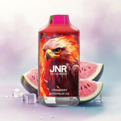 JNR Falcon 16000 Eper görögdinnye jég 850 mAh Dual Mesh Coil Smart LED Kijelző