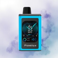 JNR PhoneVape 30000 Kék Málna Jég 850mAh Típus-C Töltő Nikotin 2% 5%