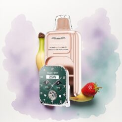 JNR VapeWatch 30000 Epres Banán Dual Mesh Coil 5% nikotin