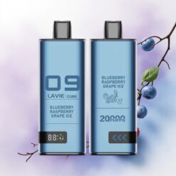 Lavie Cube 20000 Puffs Áfonya Málna Szőlő Jég 5% nikotin 600mAh