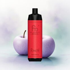 RandM Fumot Shisha 10000 Puffs Két Alma 18ml Előtöltött e-liquid 850 mAh Akku 0.5% Nikotin