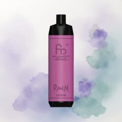 RandM Fumot Shisha 10000 Puffs Szeretet 66 18ml előre töltött 850 mAh 0,5% nikotin tartalmú