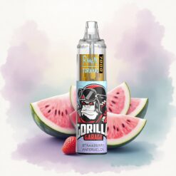 RandM Fumot Tornado 7000 Puffs Eper görögdinnye 850 mAh Mesh Coil 5% nikotin