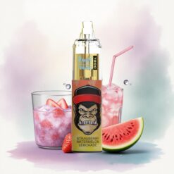 RandM Fumot Tornado 7000 Puffs Eper görögdinnye limonádé 850 mAh Mesh Coil 14 ML