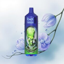RandM Fumot Tornado 9000 Puffs Kék Úr 850 mAh Rácsos Tekercs
