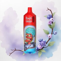 RandM Fumot Tornado 9000 Puffs Kevert Bogyós Gyümölcsök 850 mAh Mesh Tekercs