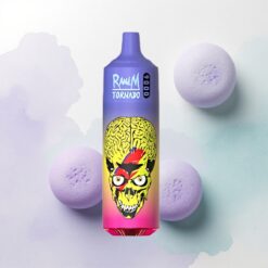 RandM Fumot Tornado 9000 Puffs Szivárvány Tölthető 850 mAh Hálós Tekercs 18 mL