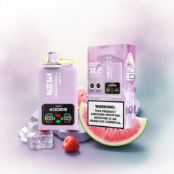 Razz Bar 40000 Puffs Eper Görögdinnye - Jég Szőlő 5% Nikotin 650 mAh