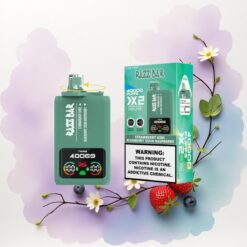 Razz Bar 40000 Puffs Eper Kivi - Áfonya Savanyú Málna 650mAh 1.0Ohm 2 Nikotin 2%,5%