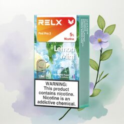 Relx Pod Pro 2 Vape Device Citrom Menta 50mg/ml nikotin, 1.9ml, 5.5W-8W