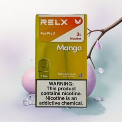 Relx Pod Pro 2 Vape Device Mangó Jég 30mg/ml nikotin, 1.9ml, 3 feszültségmód