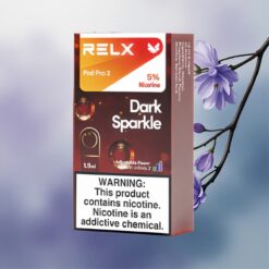 Relx Pod Pro 2 Vape Device Sötét Csillogás 50mg/ml nikotin 1.9ml 3 feszültségmód