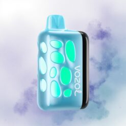 VOZOL RAVE 40000 Puffs Kék Málna Jég Vibráns Fény 1000mAh